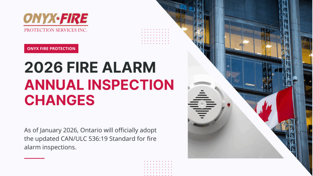 2026 Fire Alarm Annual Inspection Changes in Ontario.